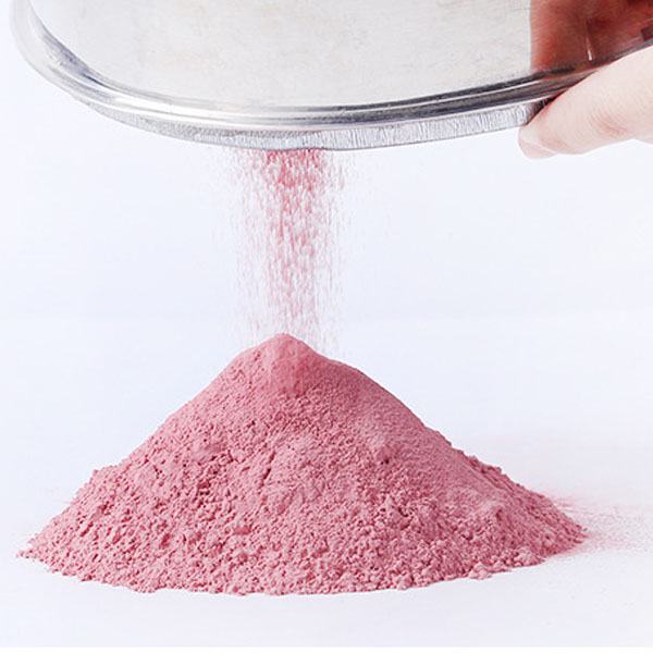 Pink high temperature resistant powder coating ceramic pigment