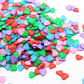 Fournir 500g coeur amour polymère argile tranches environ 5 * 6mm bricolage Nail Art décoration accessoires bijoux ornement magasin