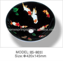 2013 double-layer bedroom bathroom glass sink