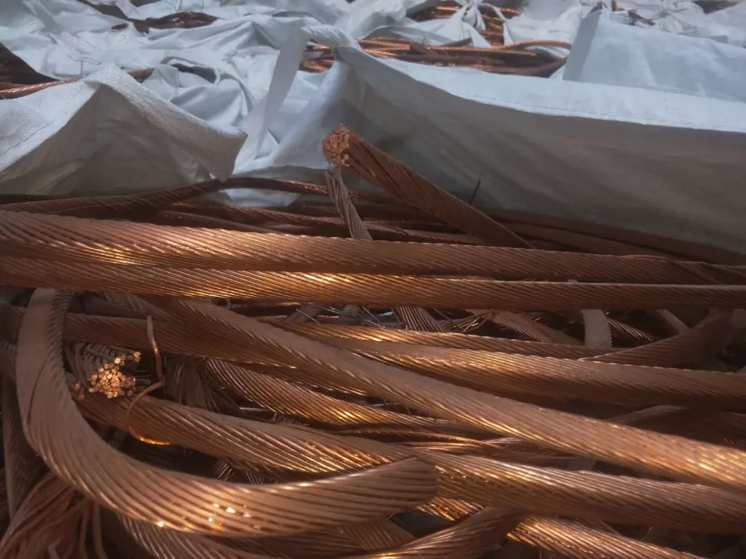 Competitive Price Copper Scrap China Manufacturer 99.95% Copper Wire Scrap