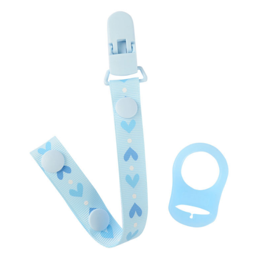 Pacifier Clips แผ่นซิลิโคน 6-Pack ผู้ถือ Pacifier