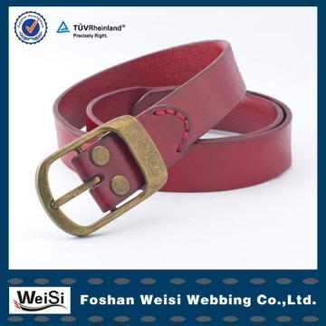 Saleable leather golf belt for boy