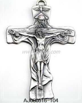 Sterling Silver Ornate Cross