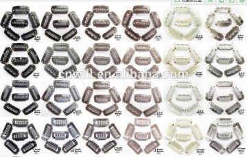 wholesale hair clips plain hair clips hair extension snap clips 3.2cm 2.8cm 2.2cm