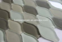 green bathroom wall tile lantern glass mosaic tile