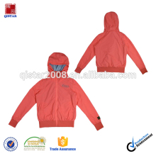 Fashion Spring Waterproof Jacket With Single Jersey Lining For Women
