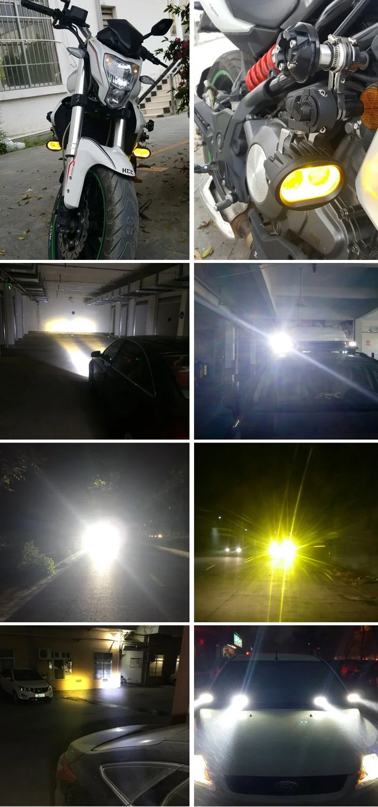 48W Epistar IP68 LED Headlight Work Light LED for Truck/Car/Offroad