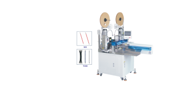 Double-Head Crimping Single-Head Tinning Machine