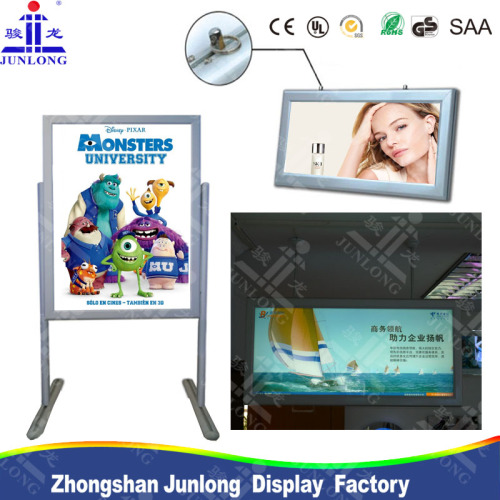 Aluminum Floor Stand Double Sided LED Light Box