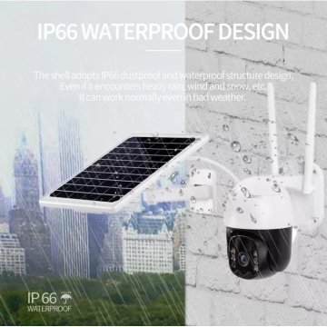 Solar CCTV 1080p WiFi fideo-opname befeiligingskamera