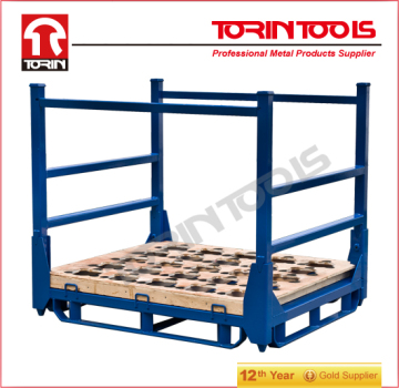 Folded welded cargo storage cage