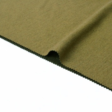 Autumn Green Wool Blend Fabric for Pants