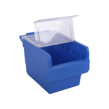Stackable Small Parts Storage Bin Boxes for Warehouse Packing