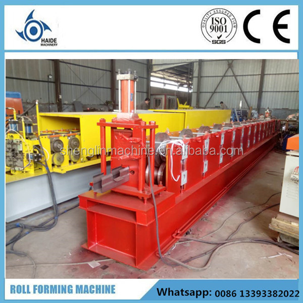 2017 new design steel sheet fence post making machine for sale