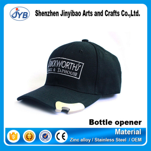 Wholesale cheap metal beer bottle opener attachment hat bottle opener