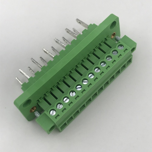 12pin through wall plug-in terminal block