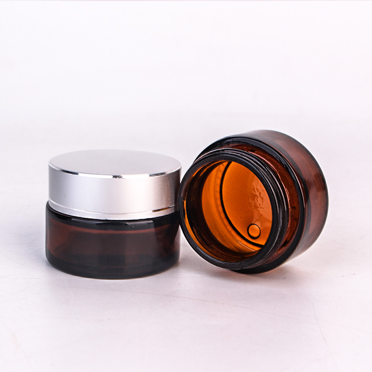 25ml skincare eyes cream glass cosmetic jar