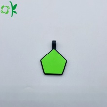 Logo personalizzato ID in gomma morbida ecologica ecologica