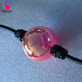 Алтны өнгөт диско клубын гоёл чимэглэлийн LED BALL-ийн гэрэлтүүлэг