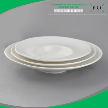 different size round ceramic soup plate