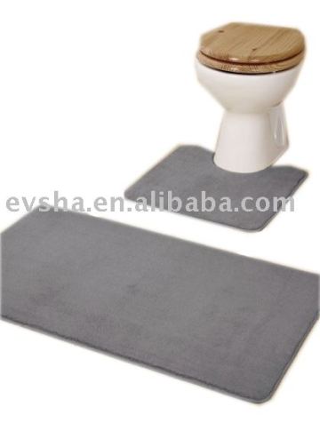 GREY COLOR BATHMAT SETS BATHMAT ANTI-SLIP BATHMAT (EV16810)