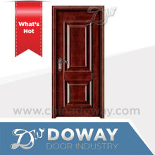 Steel wood panel door