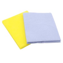 Needle punched nonwoven wipes