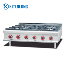 6 Burner Gas Range for Commercial Kitchen Equipment