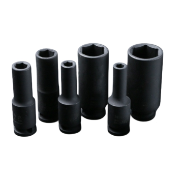 Extended Hexagonal Air Gun Socket Pneumatic Electric Wrench Industrial Grade Small Socket Head