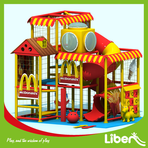 Modular indoor amusement playground