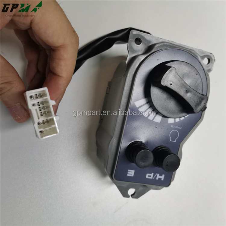 GPM Part China New EX120-5 EX200-5 Throttle Knob Fuel Dial 4341545