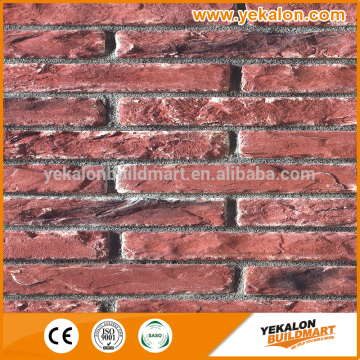 Red wall decorative stone, cheap culture stone, artificial culture stone