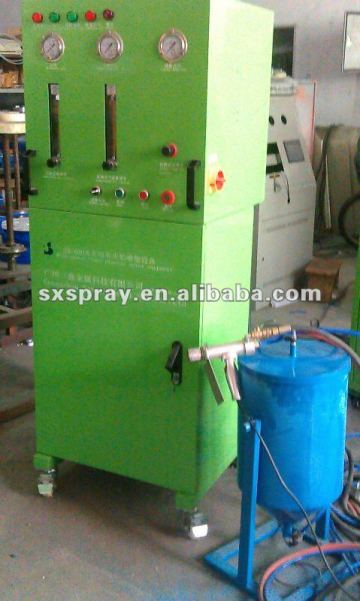 Plastic spray equipment/Thermosetting polyester powder coating