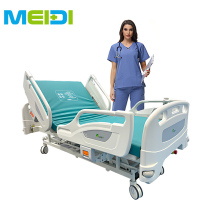 ICU electric medical hospital nursing bed with mattress