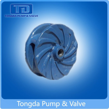 Pump impeller, slurry pump impeller, vacuum casting impeller