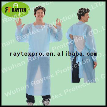 Sterile Disposable Surgical CPE Gown For Sale