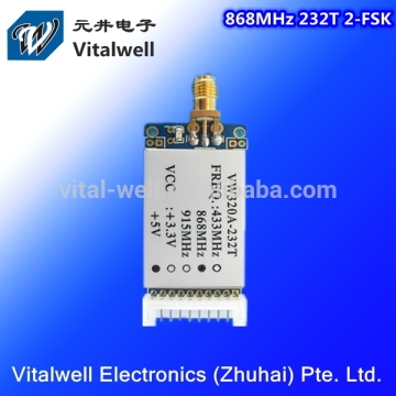 VW320A 868MHz 232TTL 1km Point To Point Remote Receiver Module