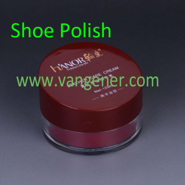 Hanor Leather Polish Cream for Smooth Leather Products/Instant Shoe Shine Cream/Carnauba Wax Shoe Polish