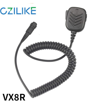 YAESU Microphone for VX-8, VX-8DR, VX-8E, VX-8R, VX-9U Walkie Talkie Models