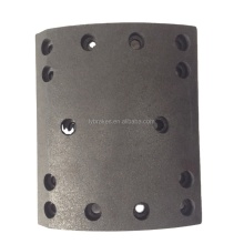 Heavy vehicle parts non asbestos brake liner Sinotruk Howo brake lining WG9231342068