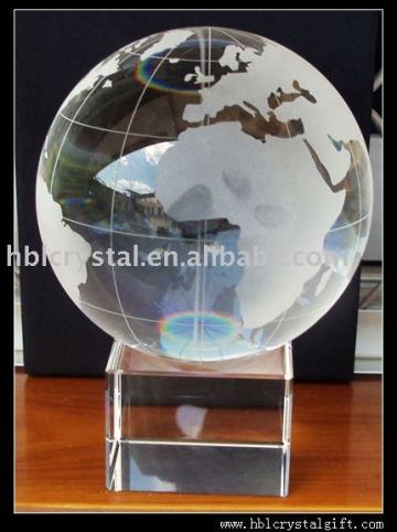 Crystal globe