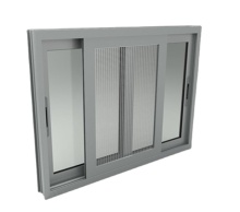European Style Sliding Window with Retractable Fly Screens