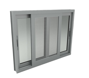 European Style Sliding Window with Retractable Fly Screens