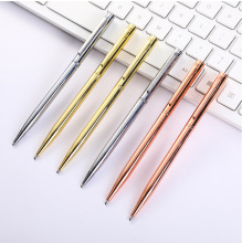 Top Luxury Rose Gold Metal Rollerball Pens for Signature Writing and Customized Advertising Promotional Gifts
