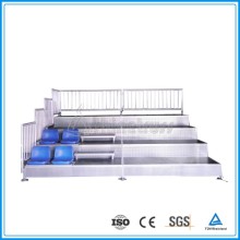Outdoor stadium grandstand retractable bleacher seating
