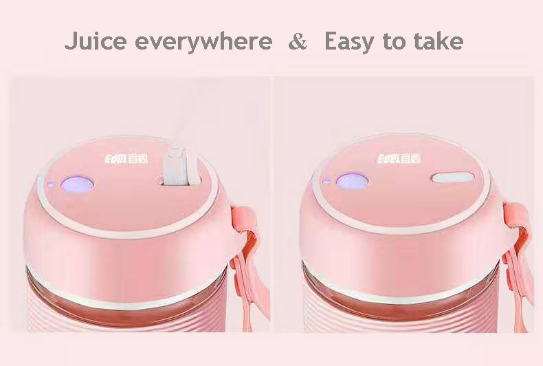 Hot Sell 350ML Rechargeable Travel USB Mini Portable Blender