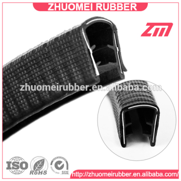 Rubber Edge Trim, Extruded Plastic Strip