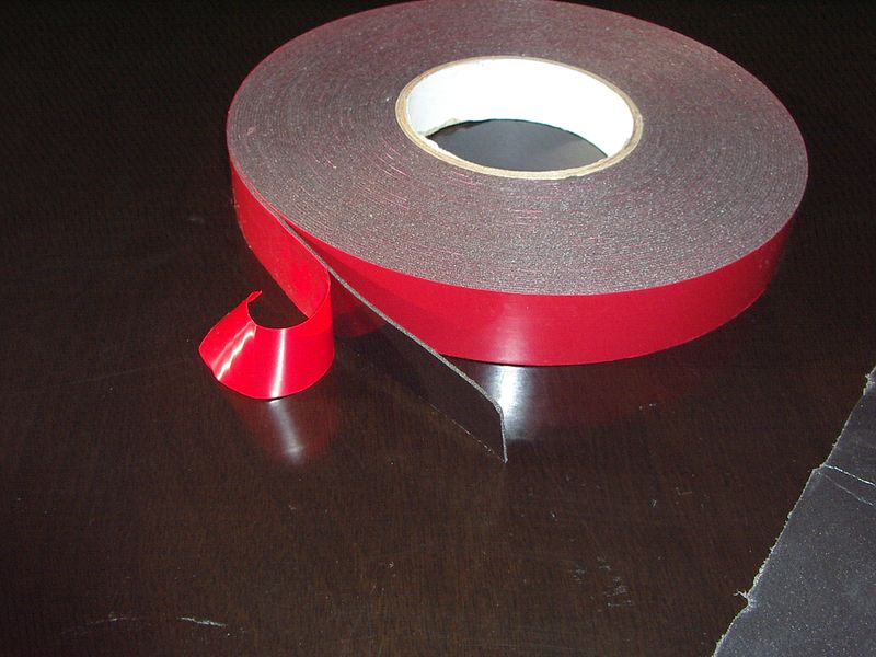 Glassin Paper Liner Double Sided Strong PE Foam Adhesive Tapes Manufacture