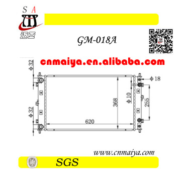 4741108/4741110/4773642 auto radiator fit for CIRRUS, DPI:1702