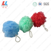 Single mesh absorb bath ball